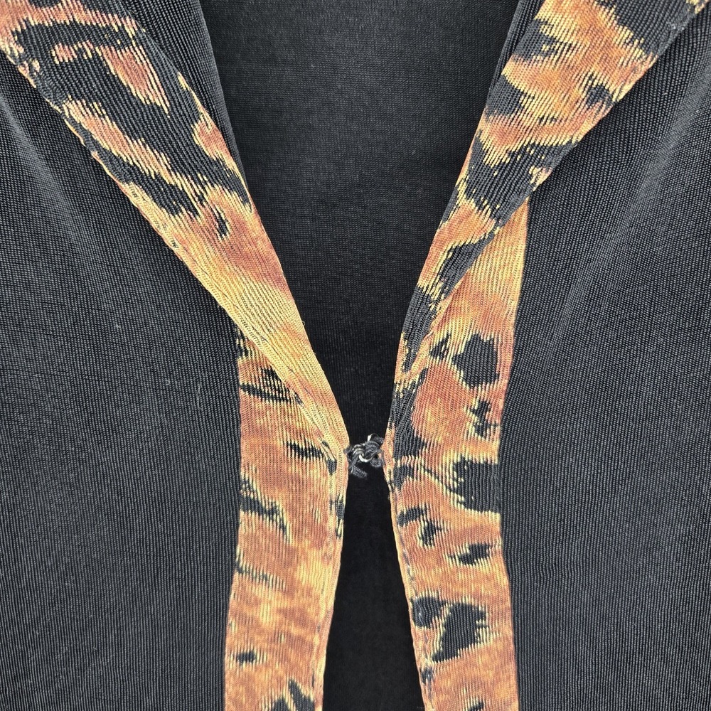 Vintage Alfred Dunner 3 Pc Set Skirt Shirt Jacket Animal Print Women Large/XL - Picture 3 of 10
